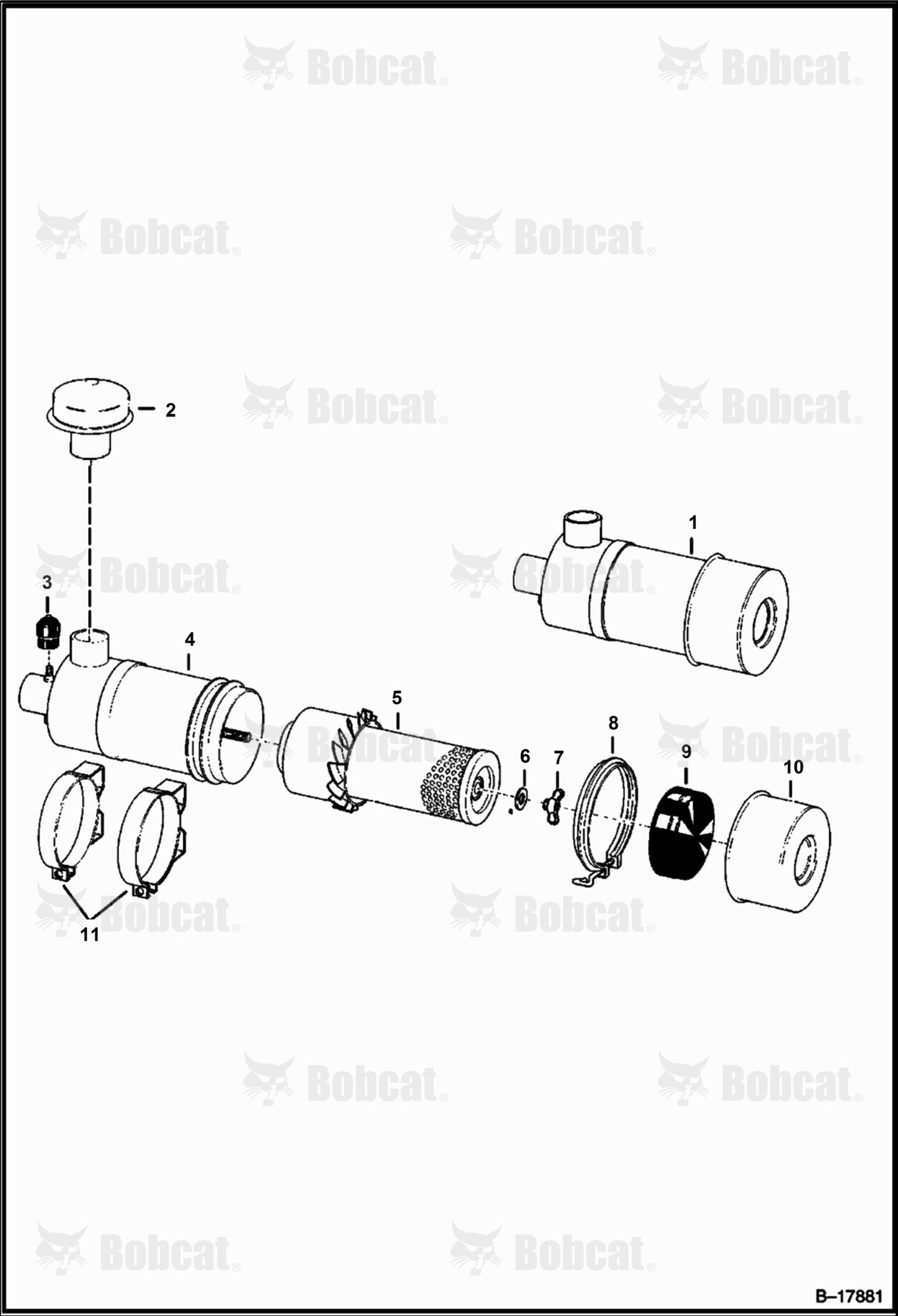 Air Cleaner (Deutz F2L411D)