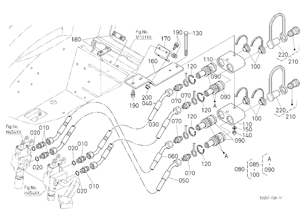 Auxiliary Control Valve Coupler [Ca]