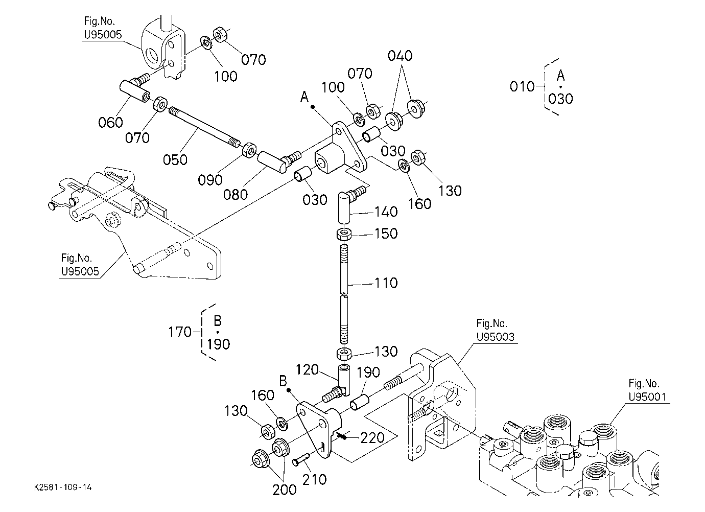 Front Control Valve Kit (Rod) 2 [Option]