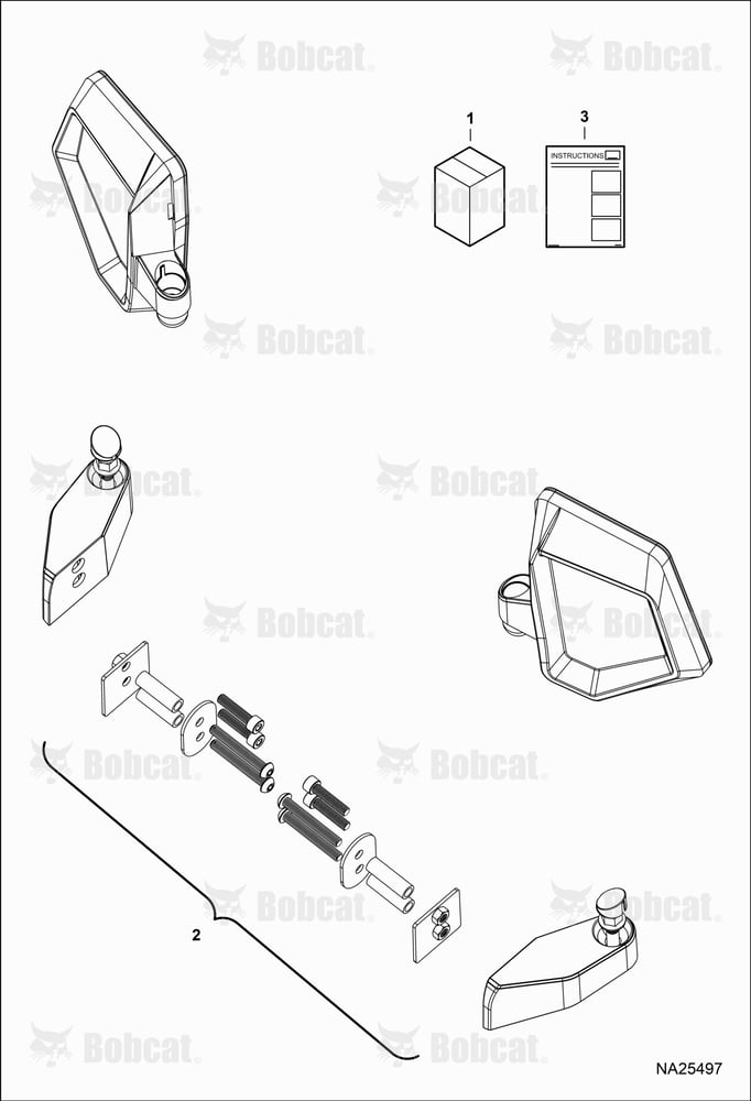 Premium Door Mirror Kit