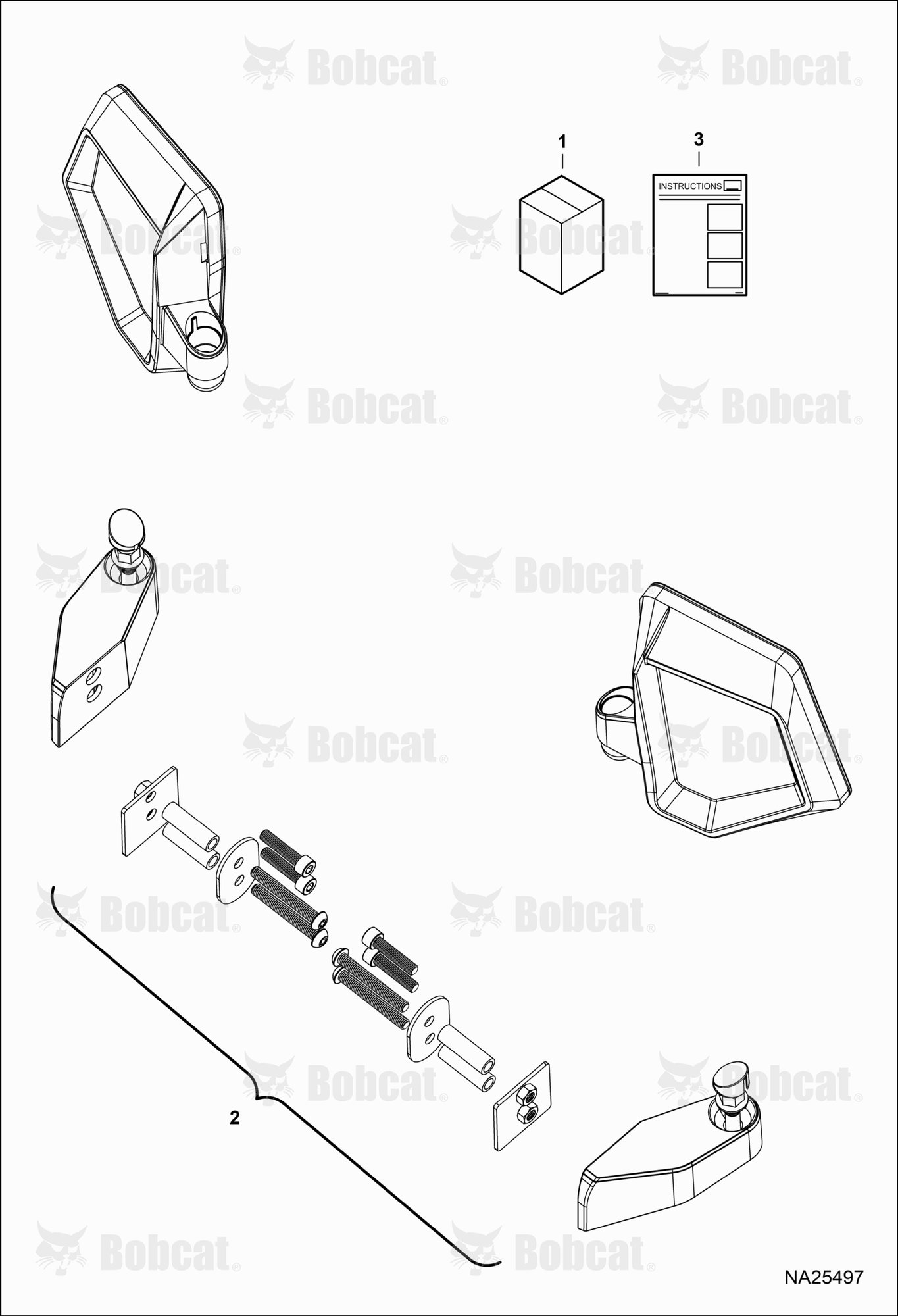 Premium Door Mirror Kit