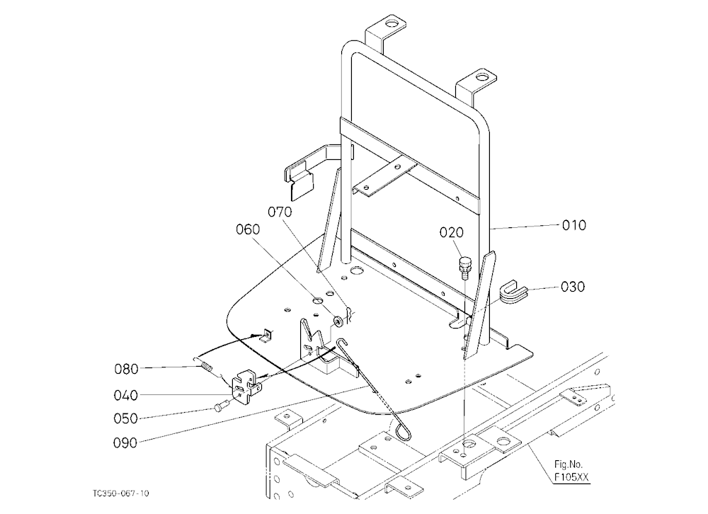 Hood (Bonnet) Front Support