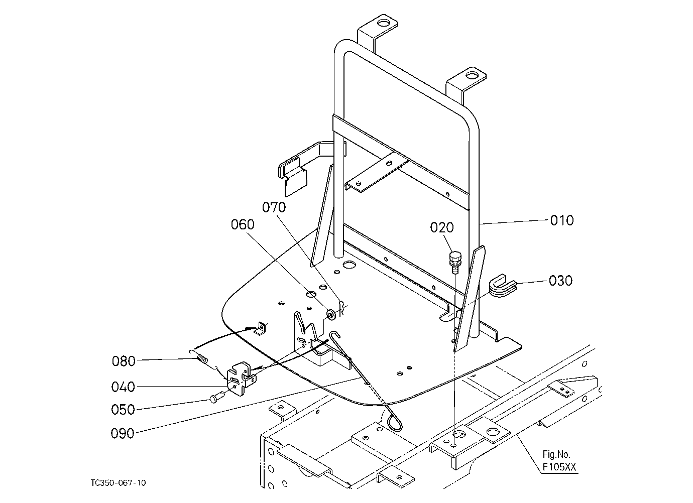 Hood (Bonnet) Front Support