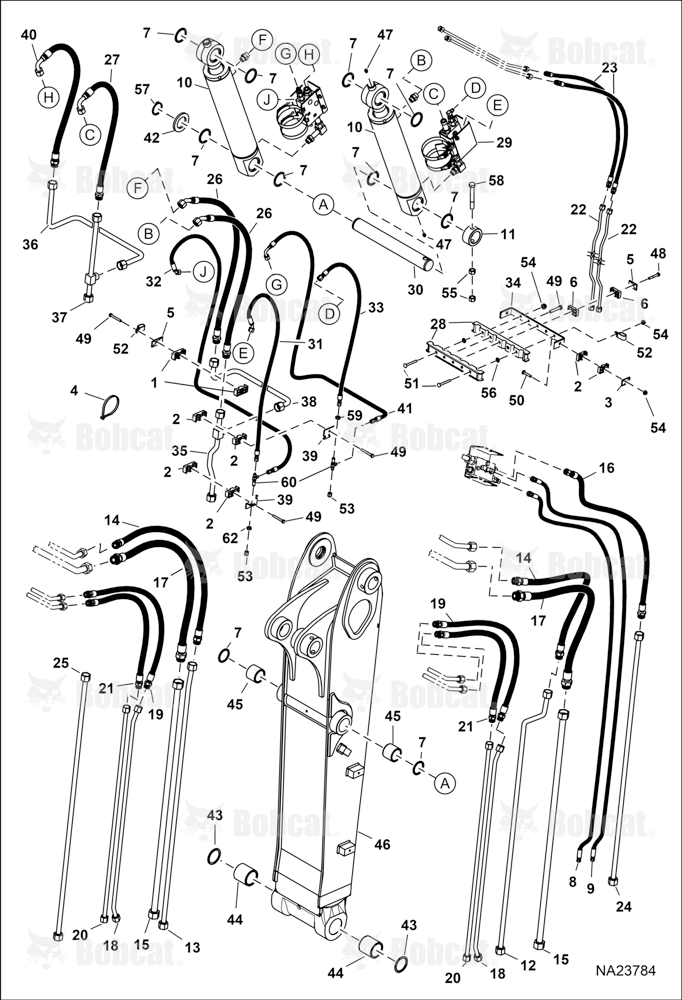 Boom (Articulating Boom)(Lower Articulating Assembly)