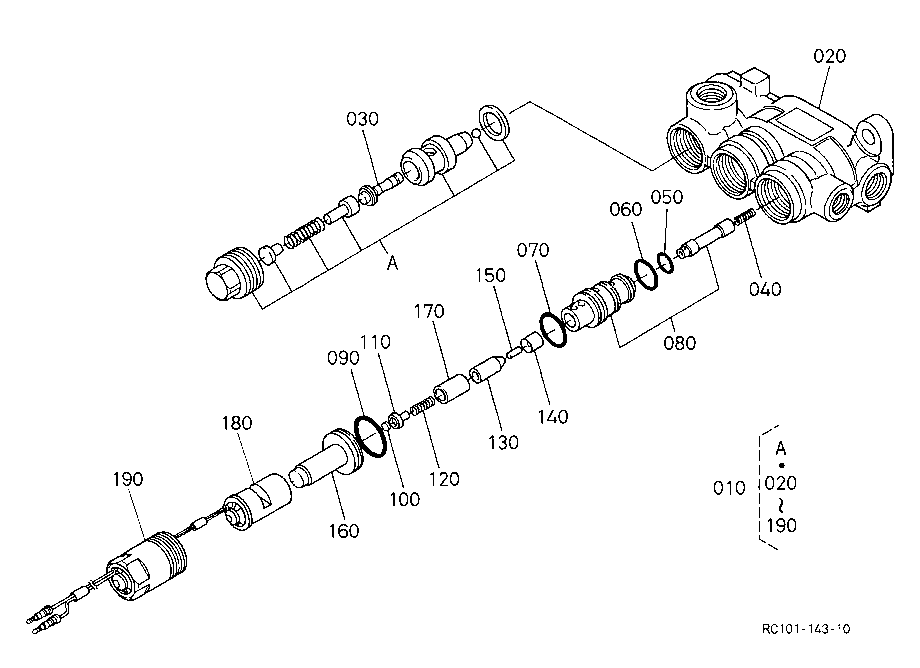 Change Valve [Component Parts]