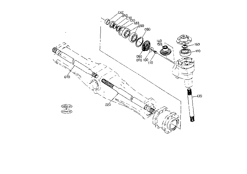 Differential Gear Shaft [New Type] [Mudder]