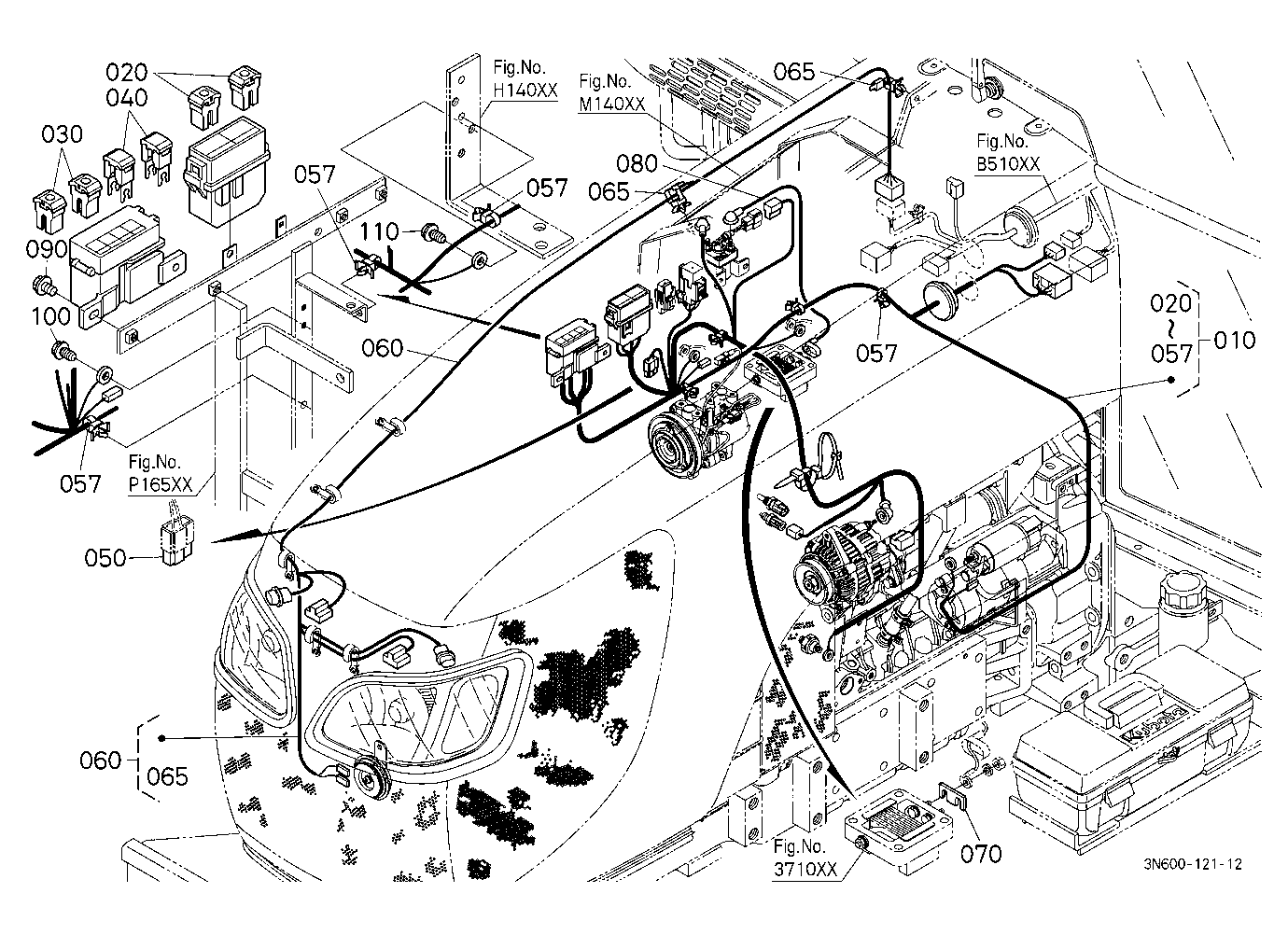 Electrical Wiring (Engine/Hood(Bonnet))