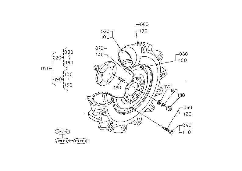 Front Wheel (7-16 Fslm)