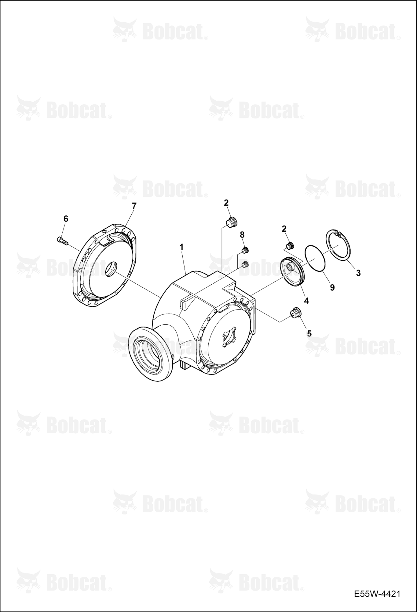 Housing (Rear Axle)  AEFB11102 - AEFB11307