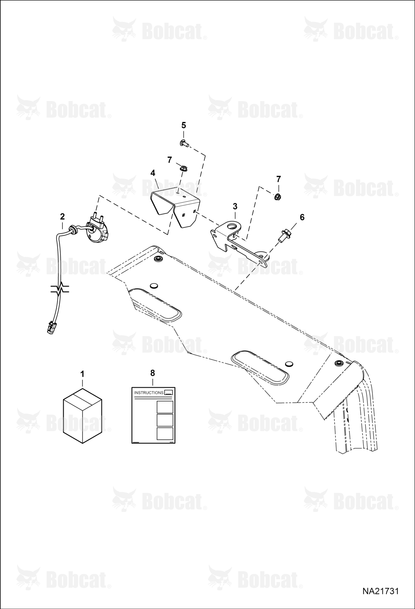 Camera Kit (Cab)(Rear)