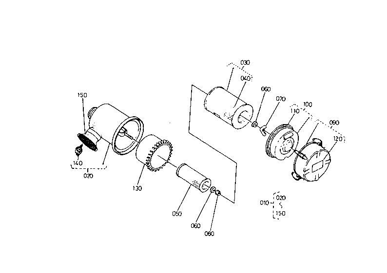 Double Air Cleaner [Section Parts]