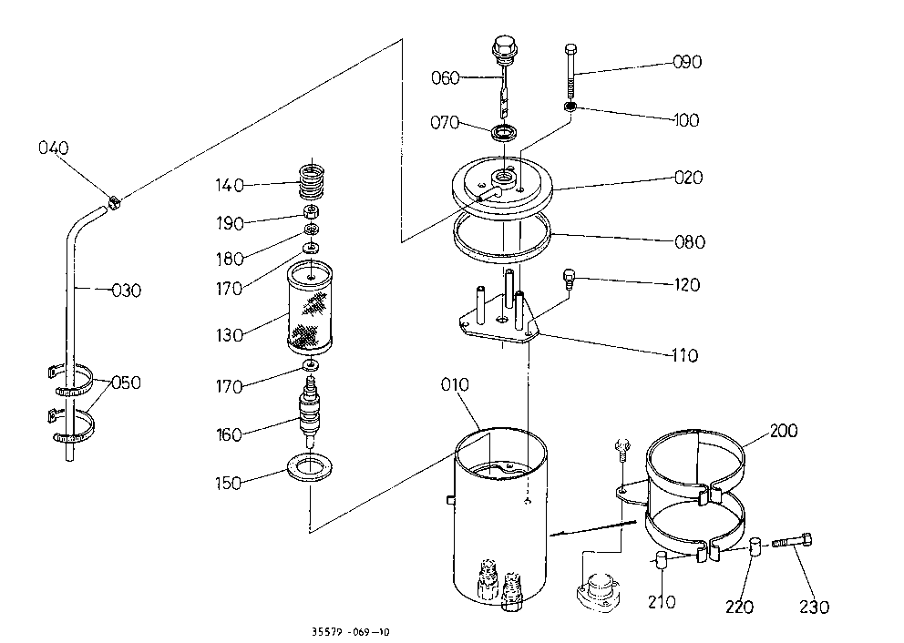 Power Steering Oil Tank