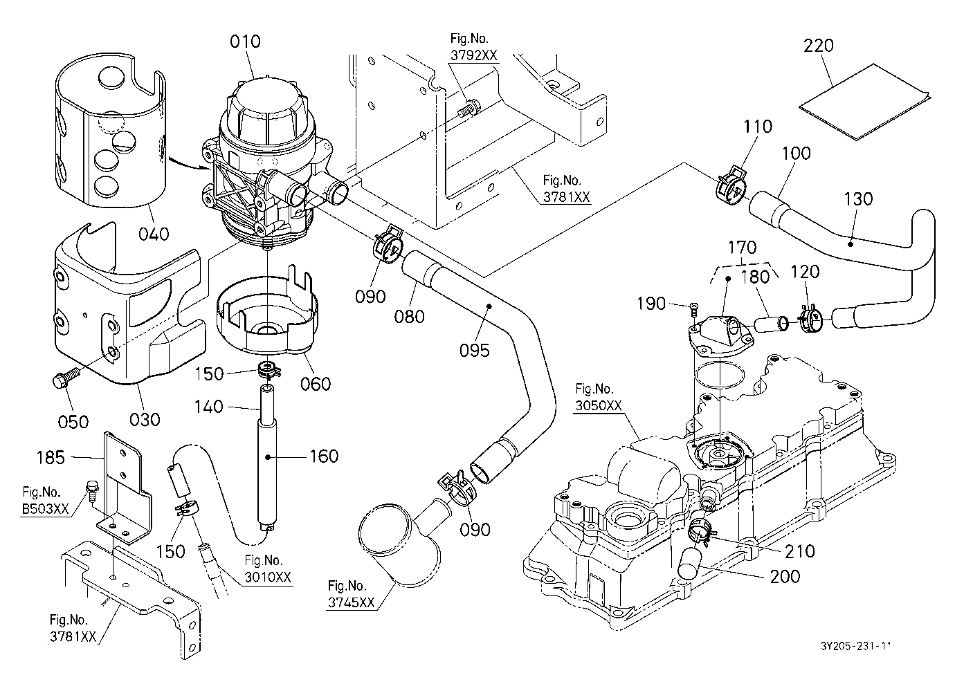 Insulation Kit 1 (Oil Separator) [Option]