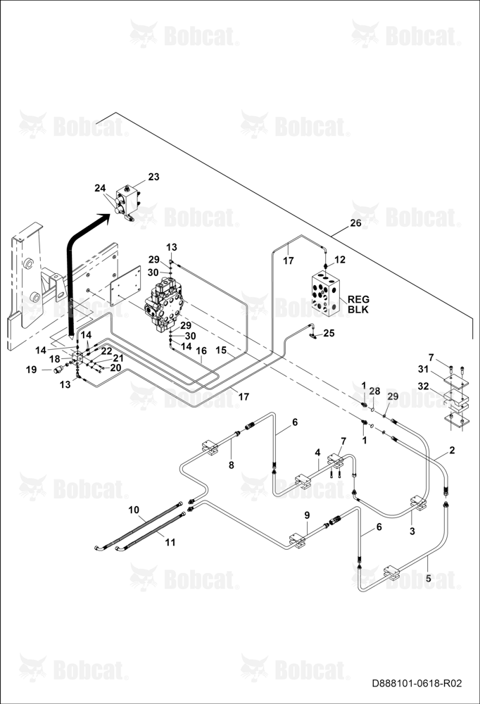 Clamshell Auxiliary Line