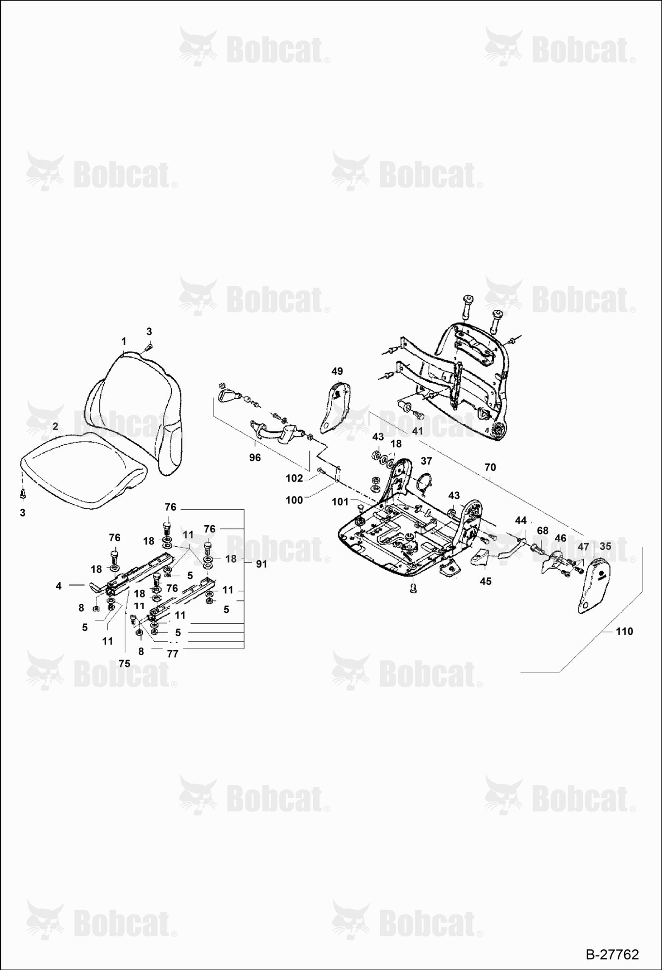 Operator Seat - Canopy