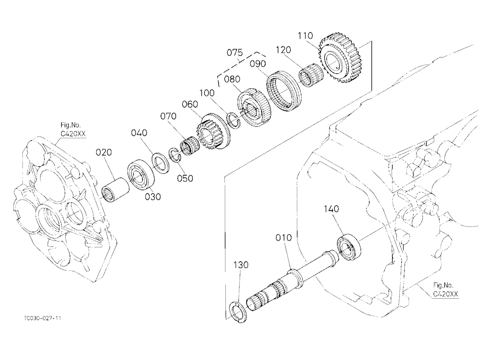 Range Gear Shaft