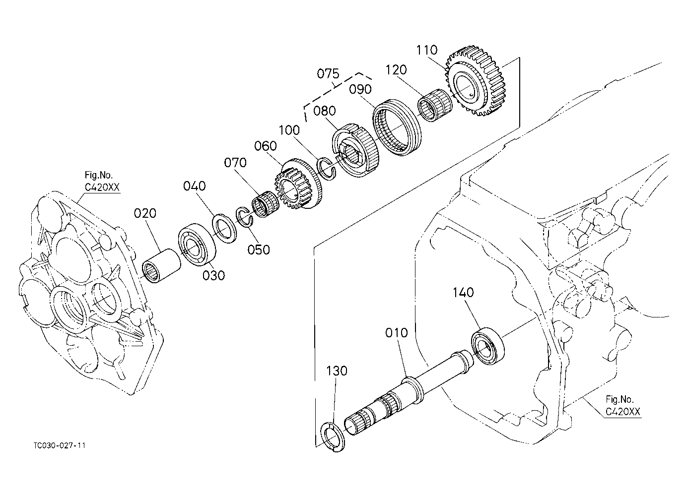 Range Gear Shaft