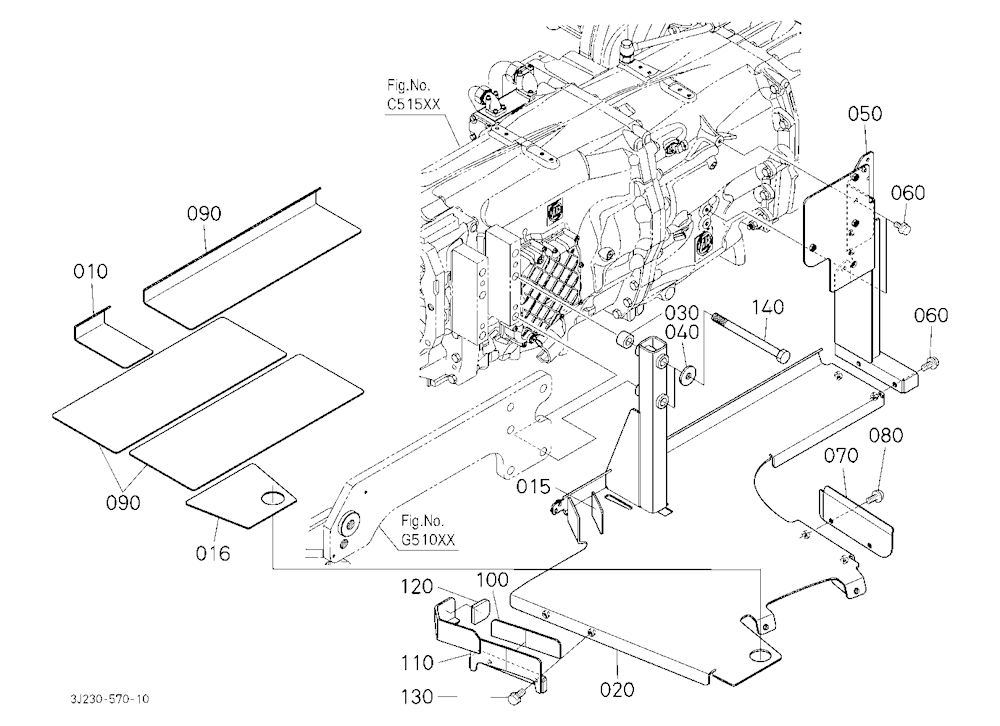 Fuel Tank Bracket [With Loader Equipment]