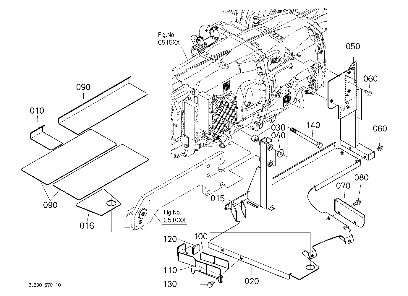 Fuel Tank Bracket [With Loader Equipment]