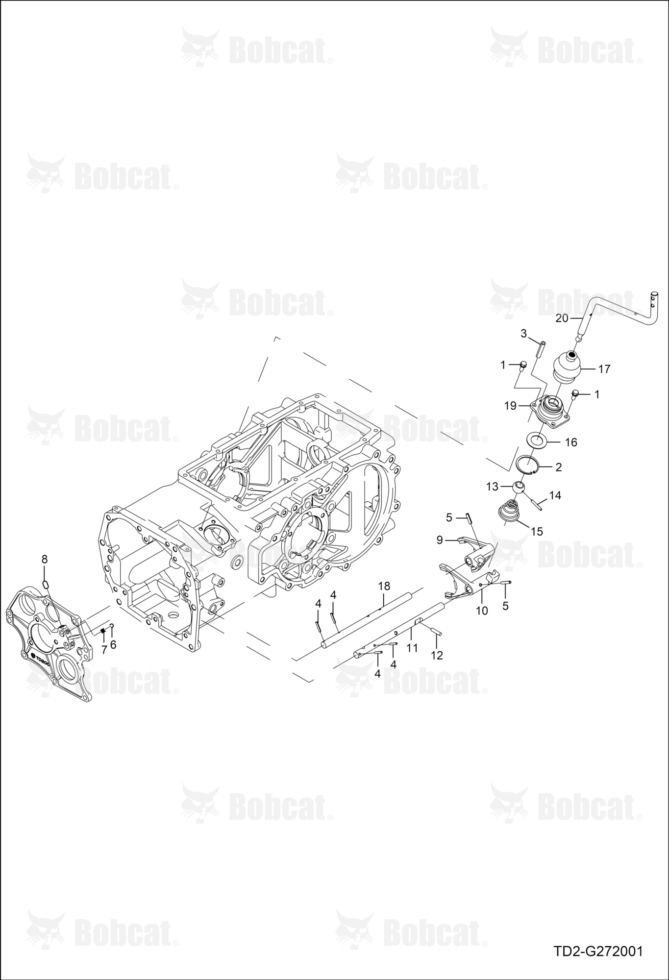 Range Shift Fork Group