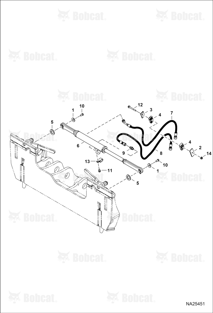 Hydraulic Circuitry (Power Bob-Tach)