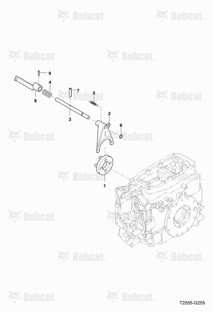 Rear DIFF Lock Group