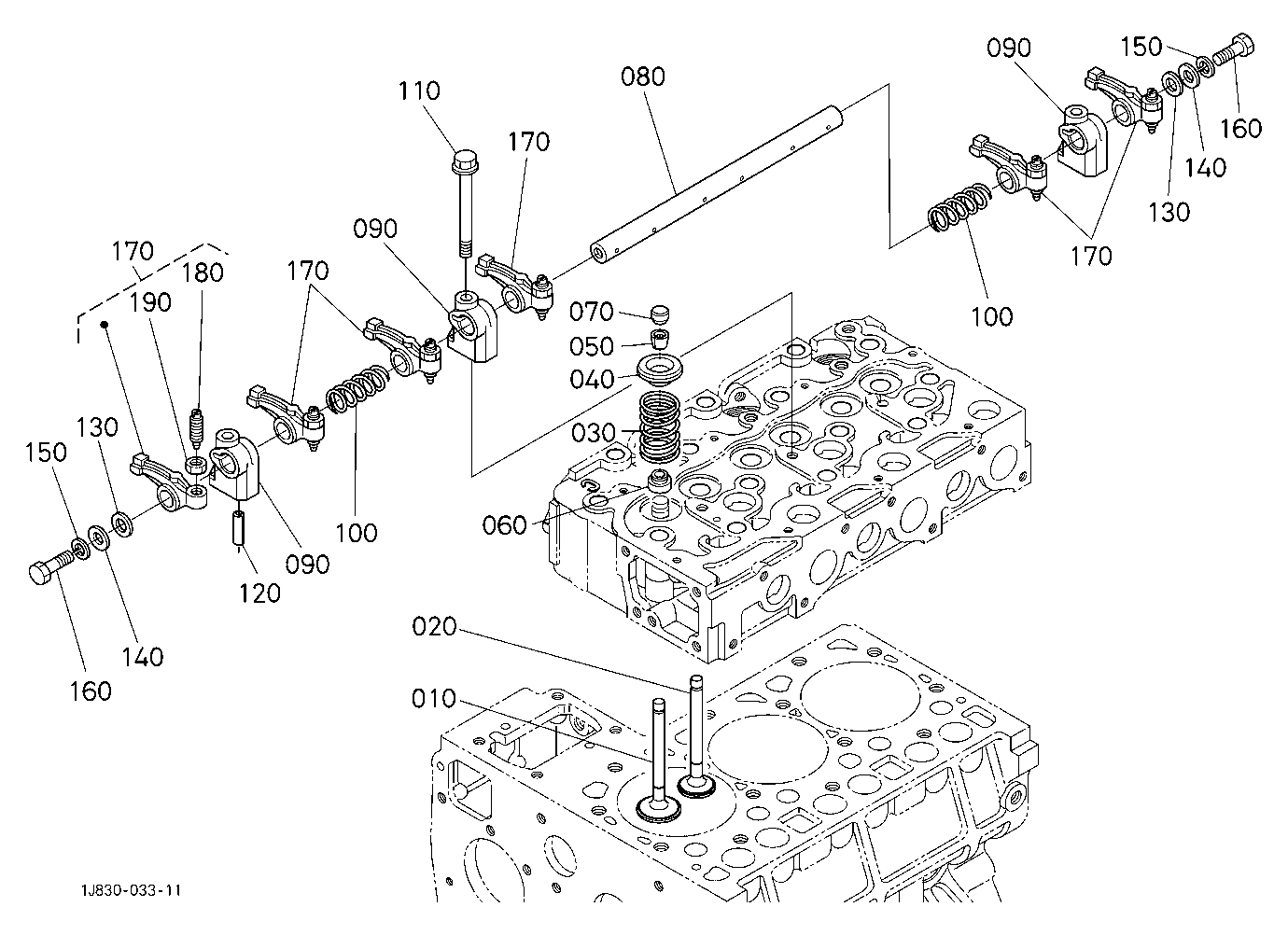 Valve And Rocker Arm