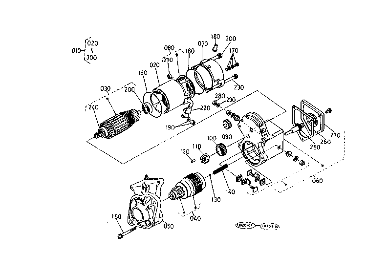 Starter [Component Parts](Not For Reman Unit)