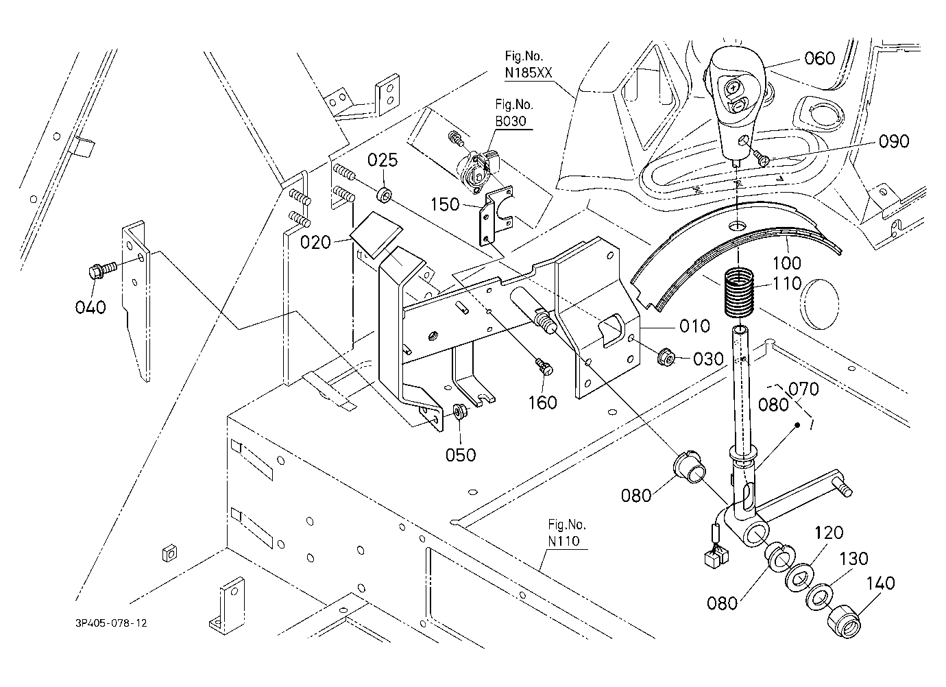 Main Gear Shift Lever