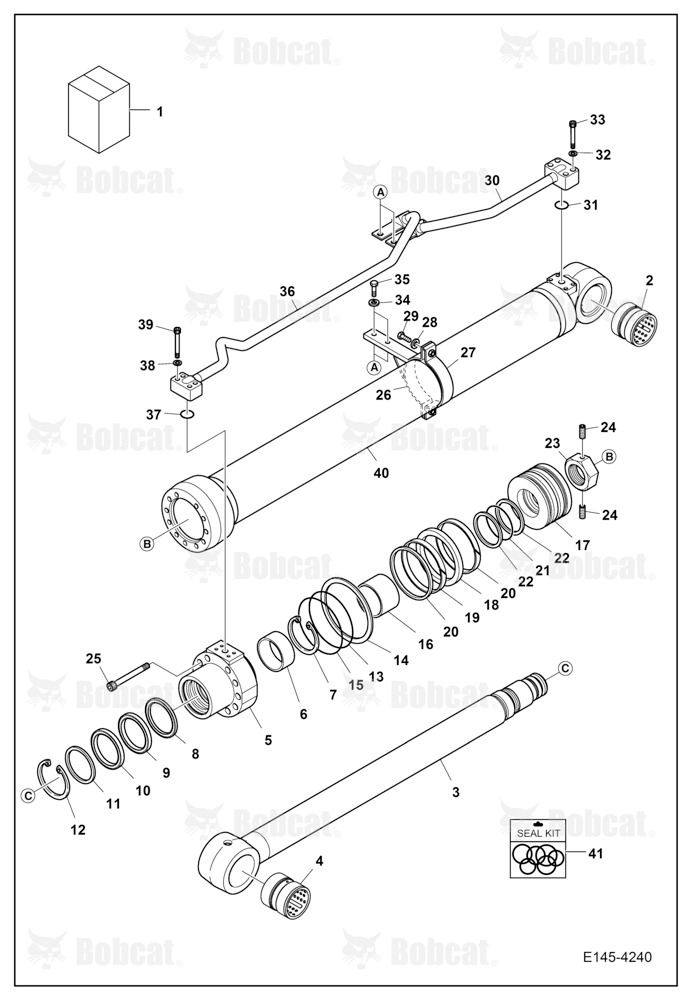 Boom Cylinder (R.H(BOOM 4.6m))