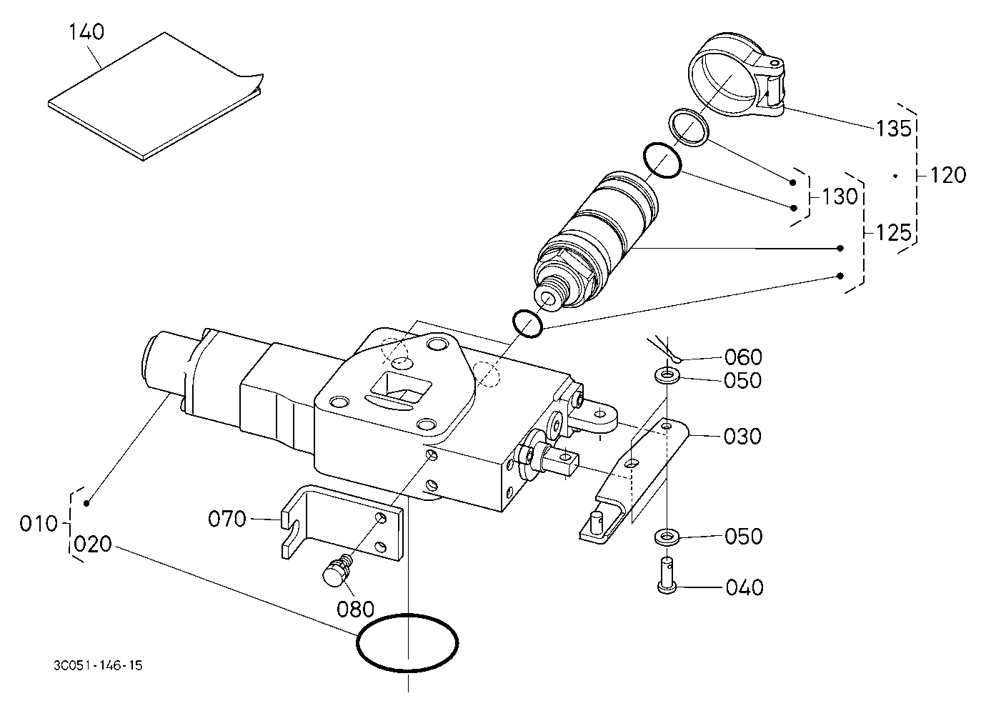 Auxiliary Control Valve Kit (Fd) [Option]