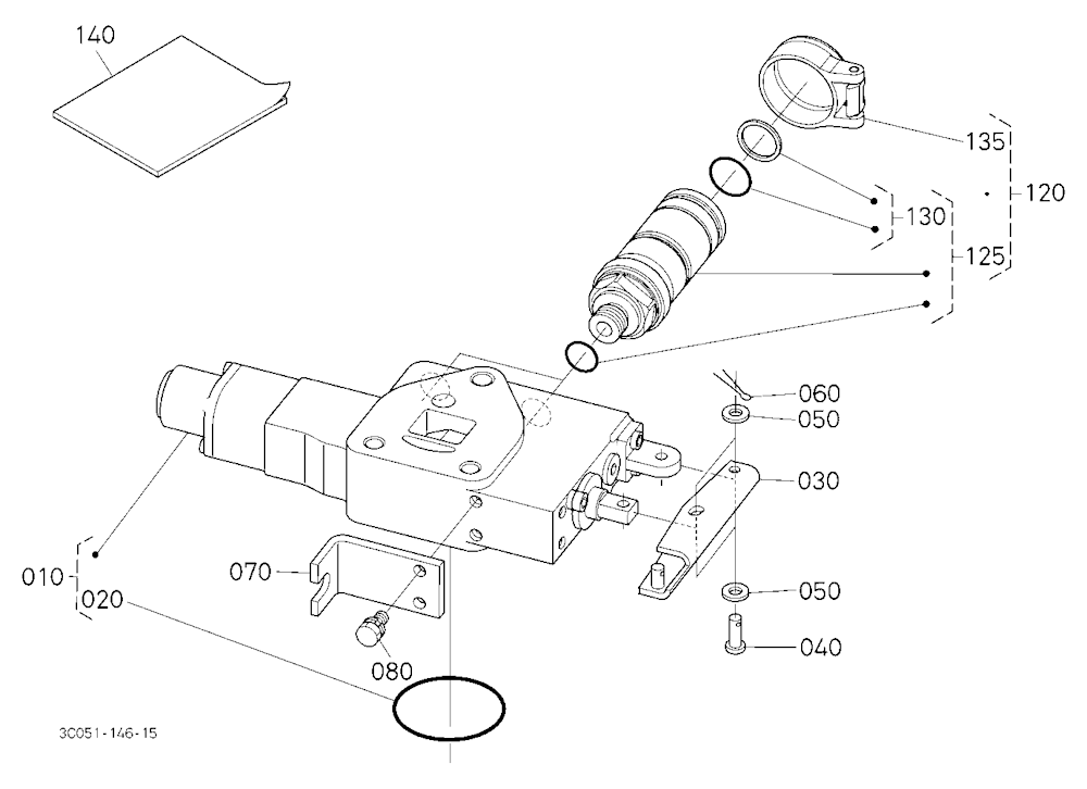 Auxiliary Control Valve Kit (Fd) [Option]