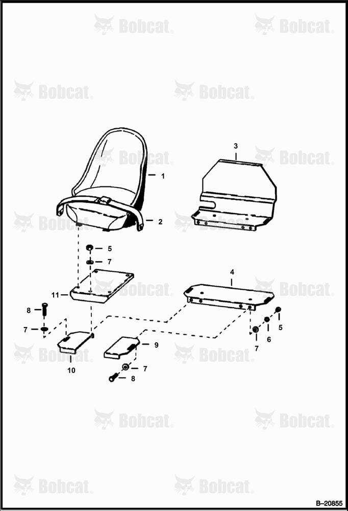 Seat & Seat Mounting