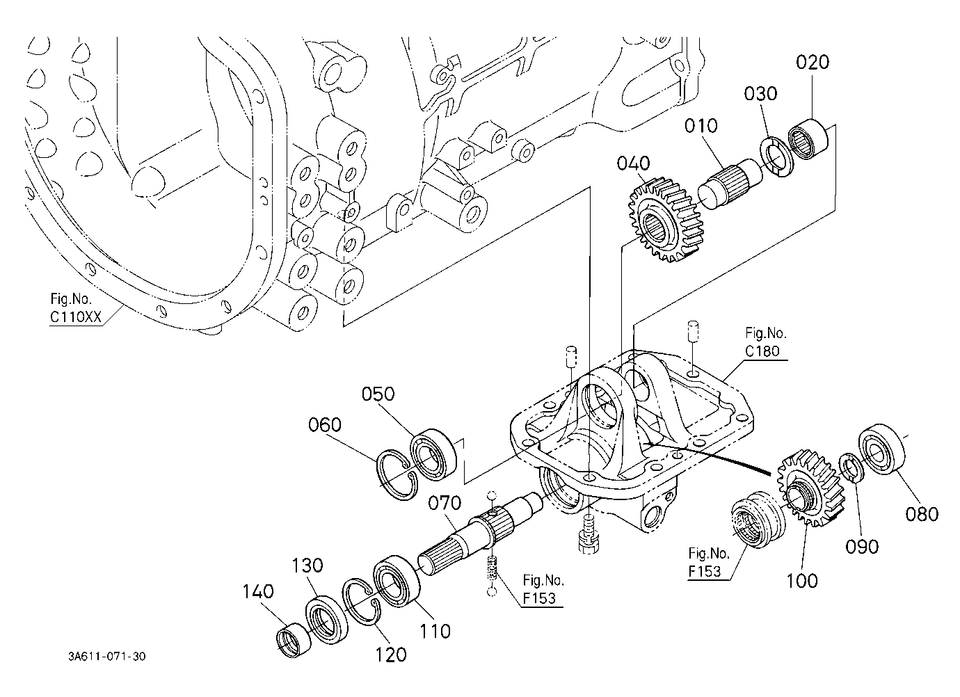Front Propeller Shaft (Rear)