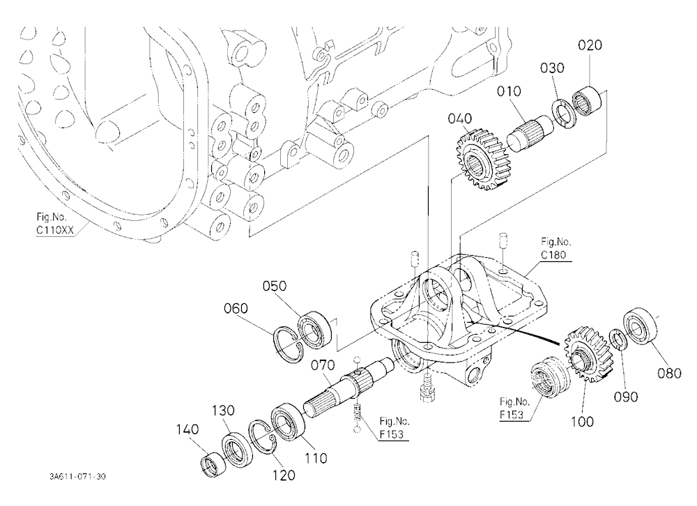 Front Propeller Shaft (Rear)
