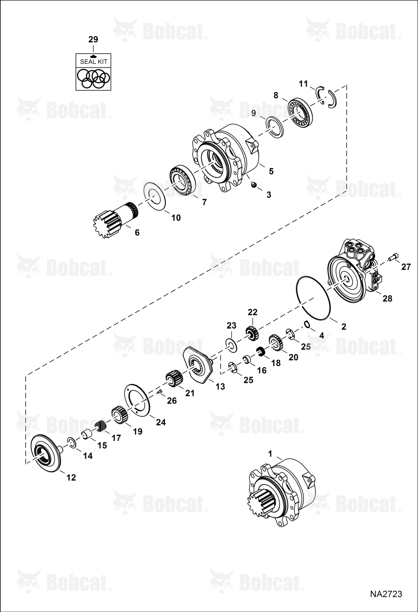 Slew Motor (Carrier)