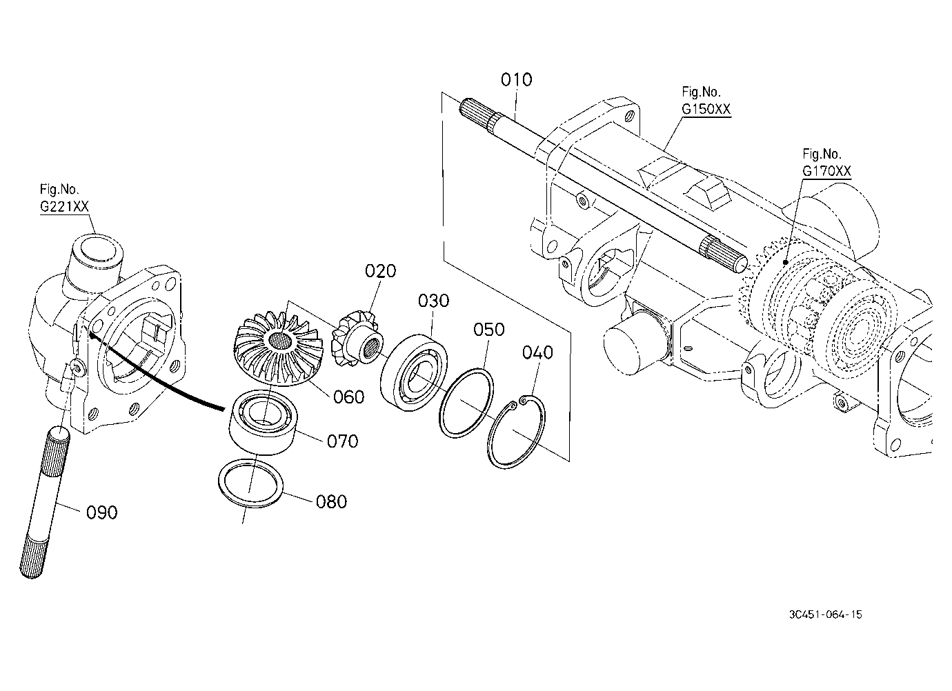 Differential Gear Shaft Rh