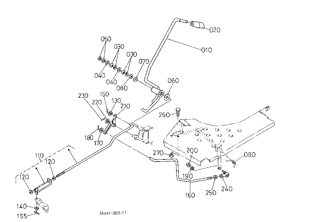 Hand Accelerator Lever