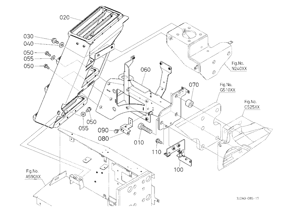 Step Rh [W/O Front Suspension]