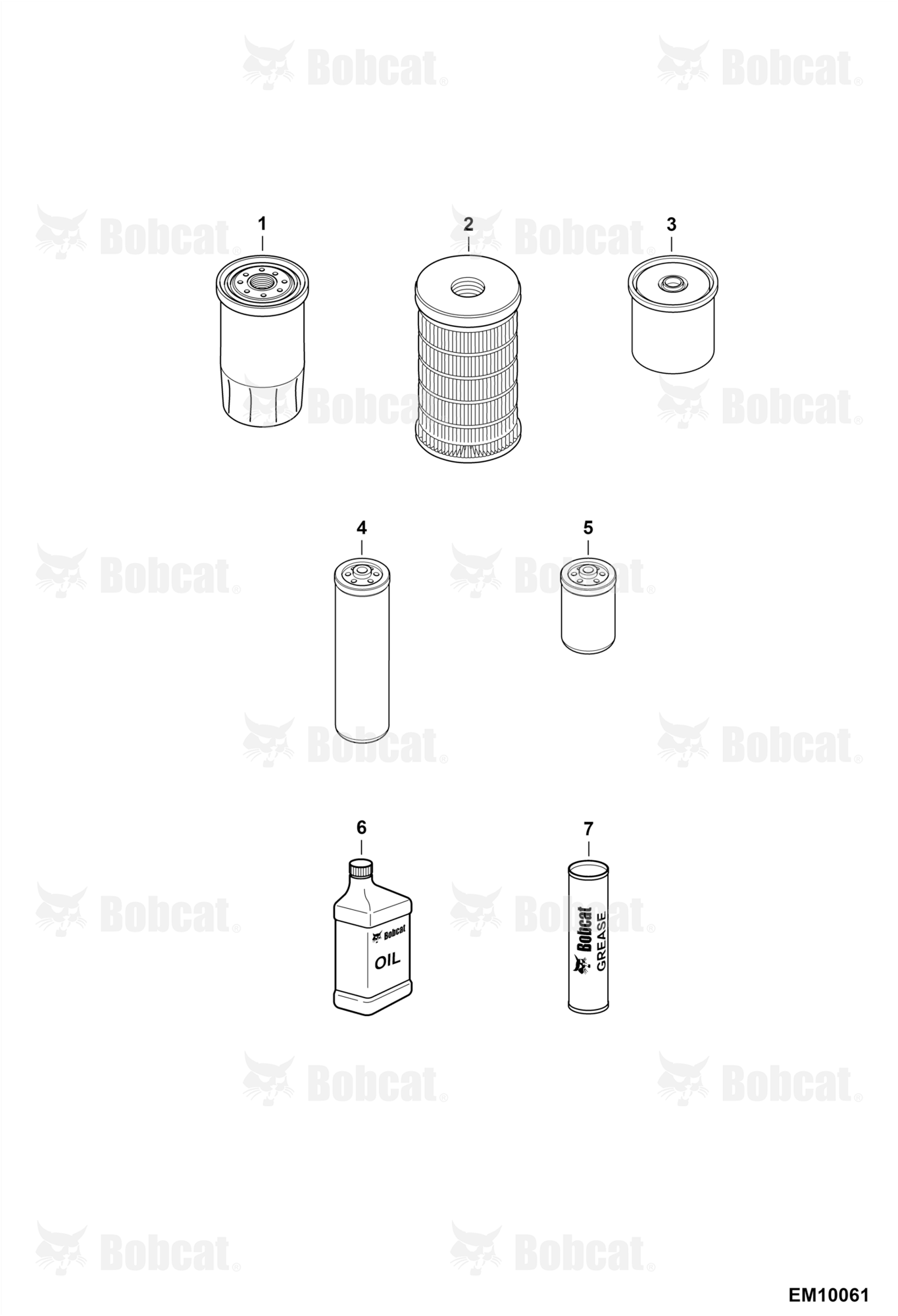 Scheduled Maintenance Items (First 50 Hours)