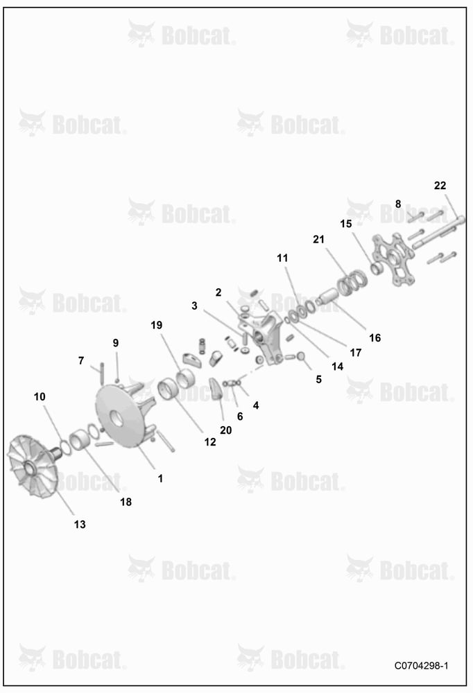 Drive TRAIN, CLUTCH, Primary