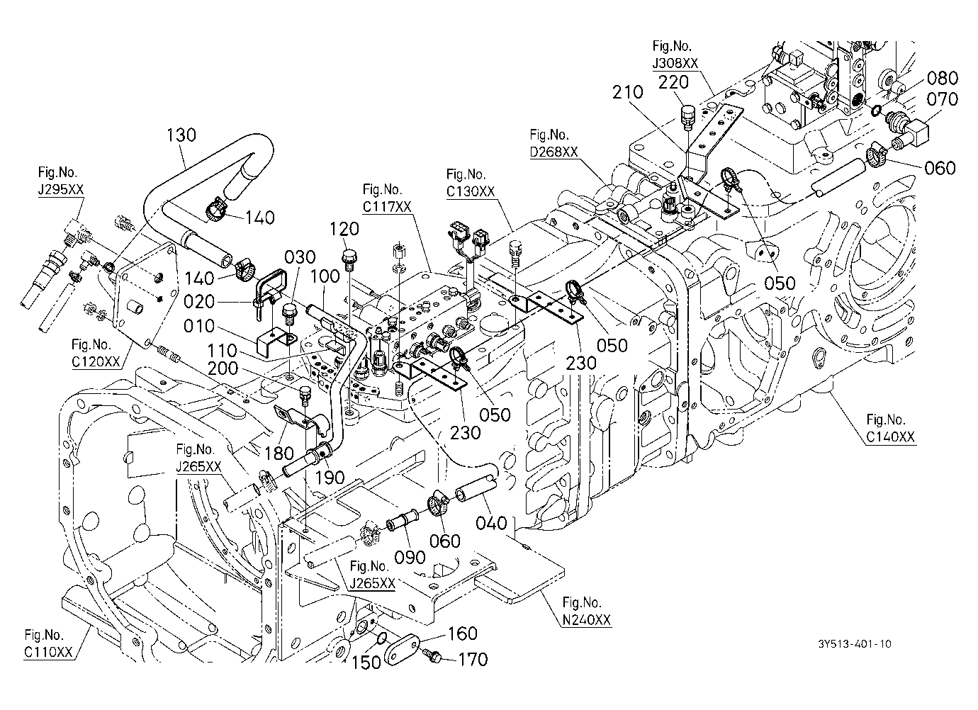 Hydraulic Oil Line (Oil Cooler) [Dtsc] [New]