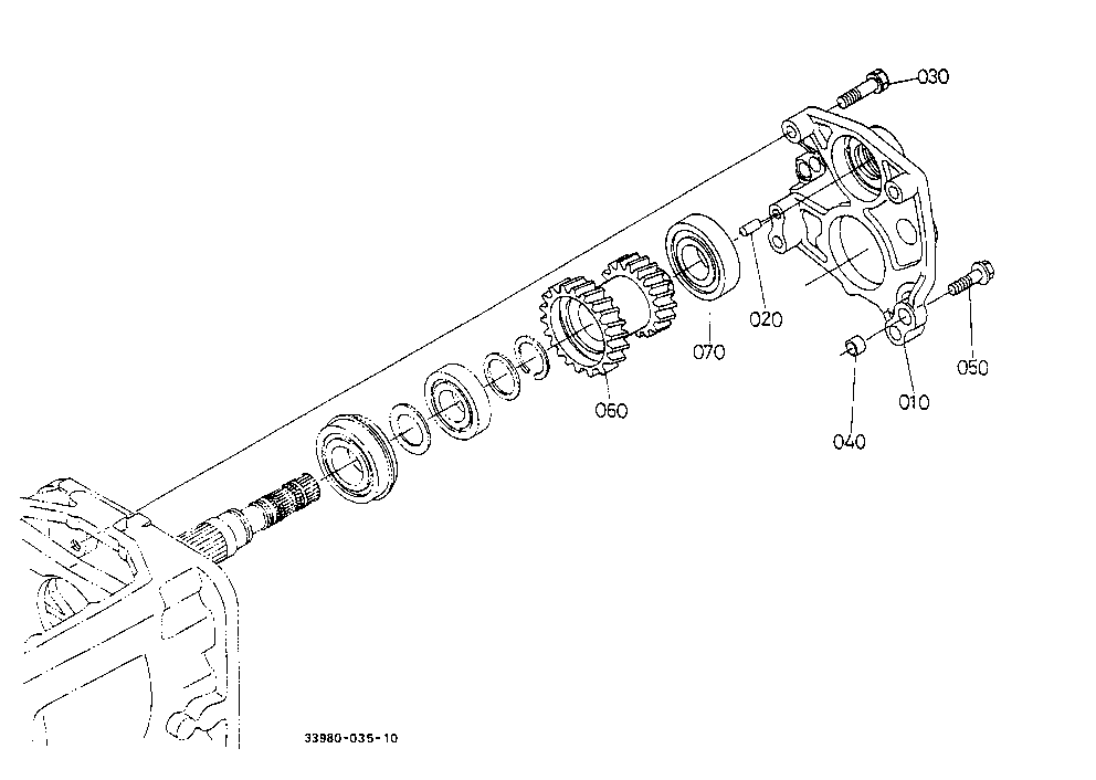 Bearing Support (Synchro-Shuttle)