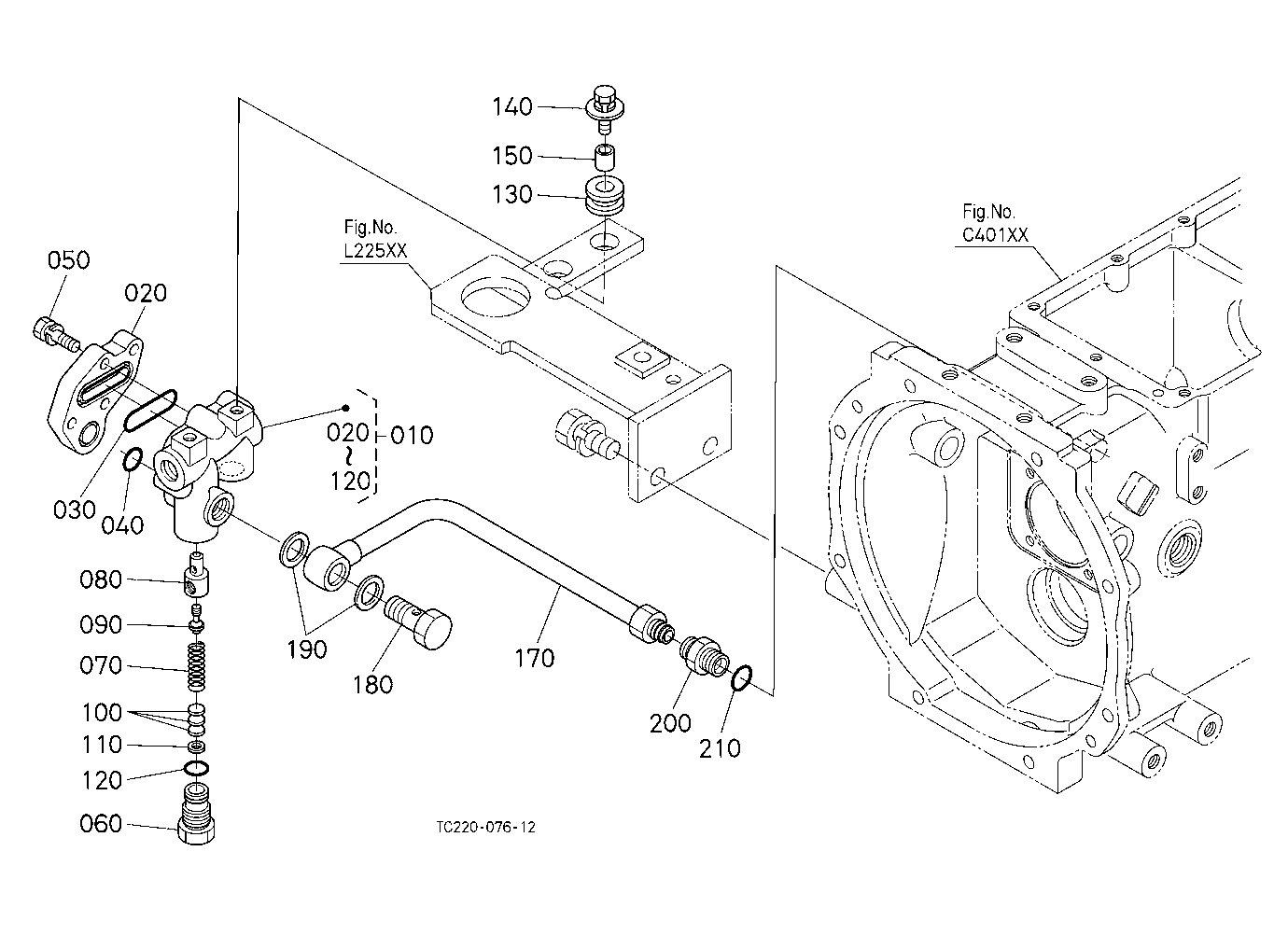 Hydraulic Outlet Block [Except Hst Type]