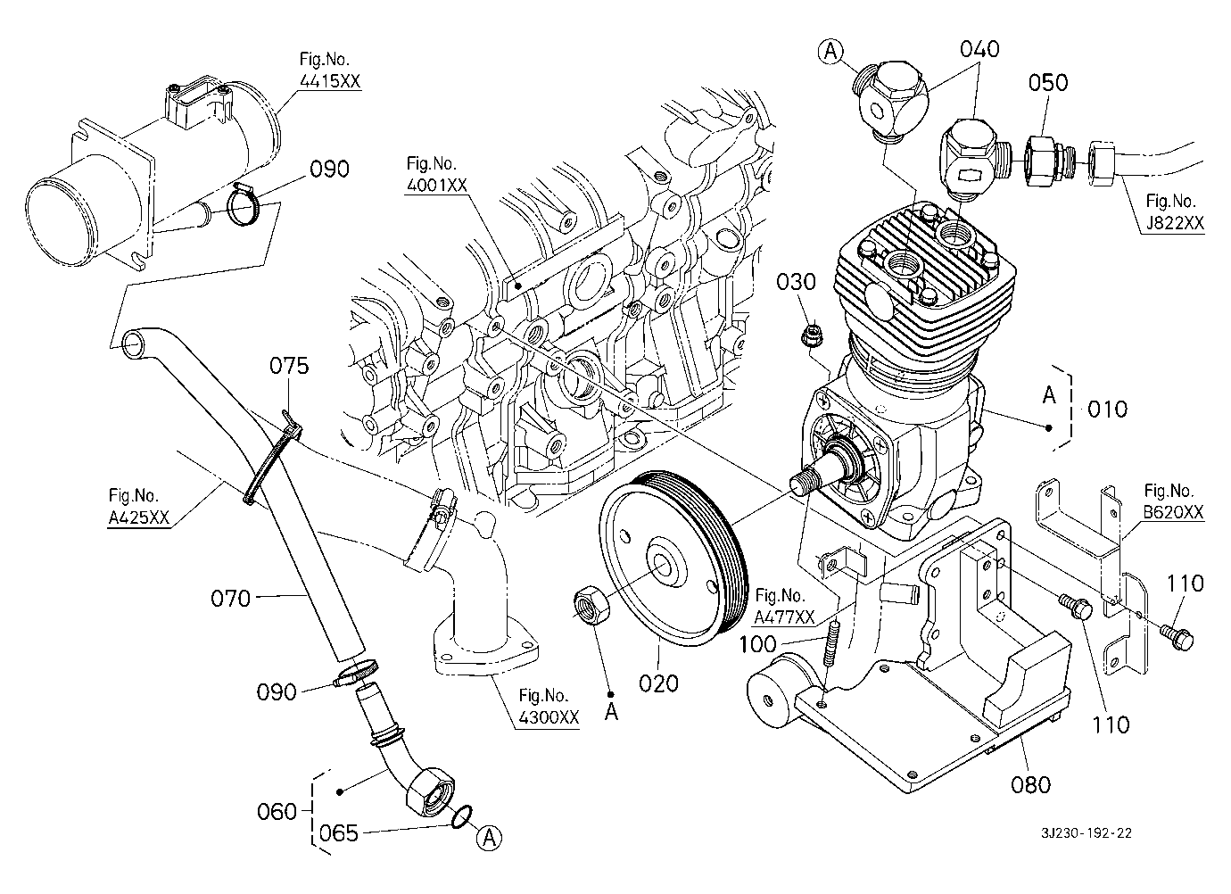 Air Compressor [With Pneumatic Traler Brake]