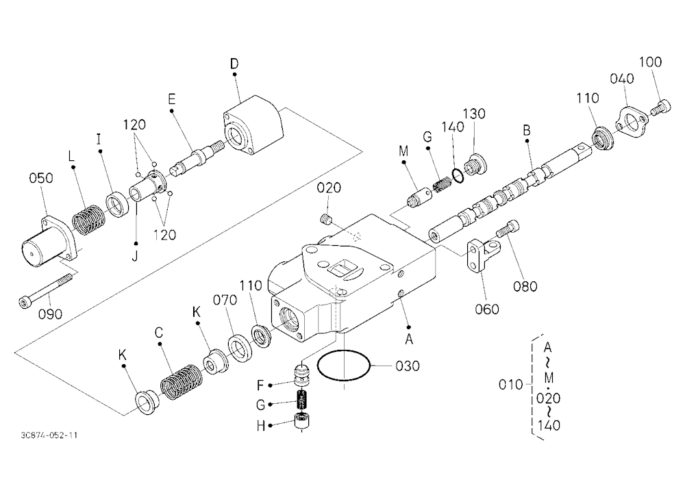 Auxiliary Control Valve (Fd) [Component Parts] [Ol