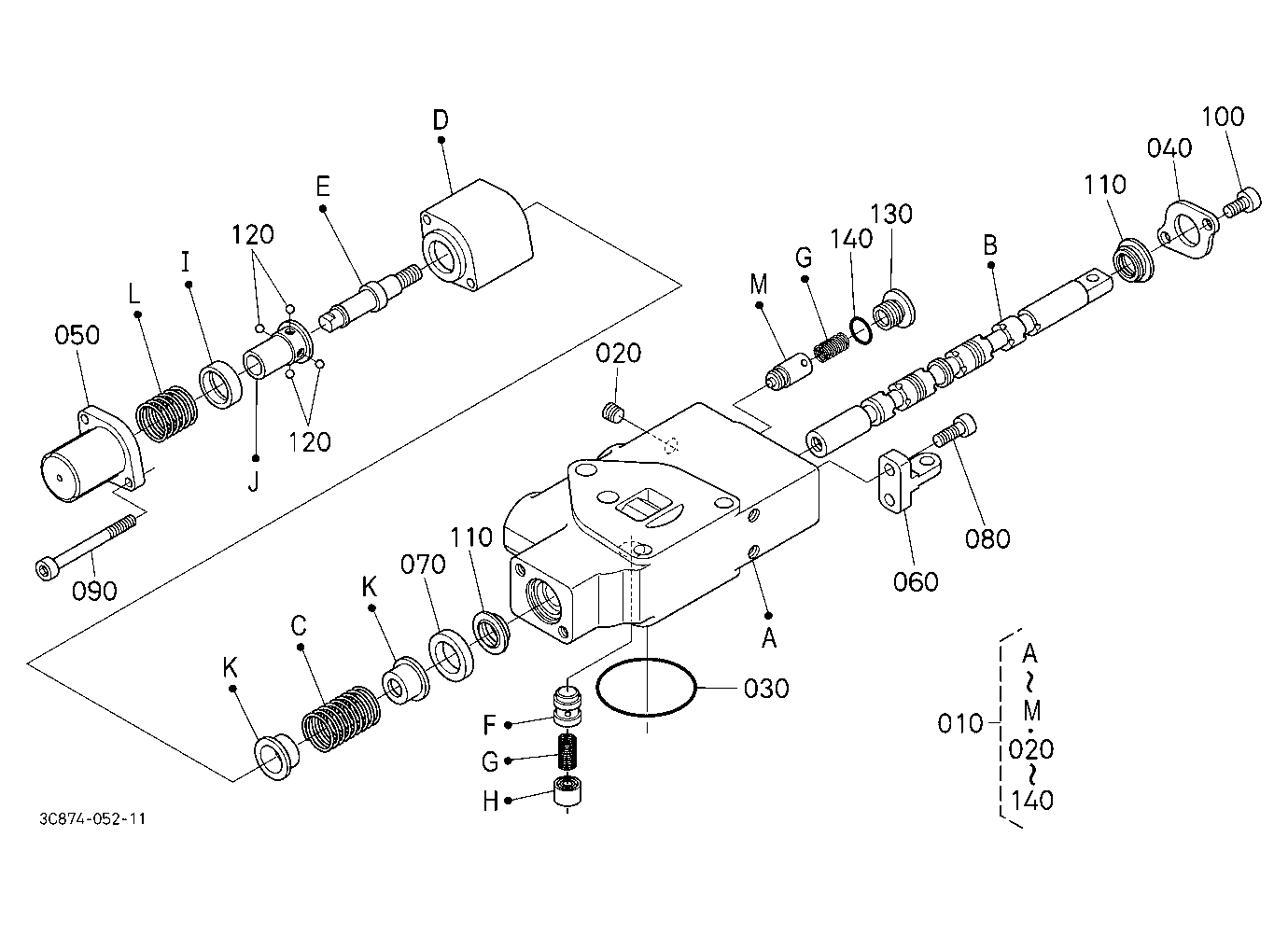 Auxiliary Control Valve (Fd) [Component Parts] [Ol