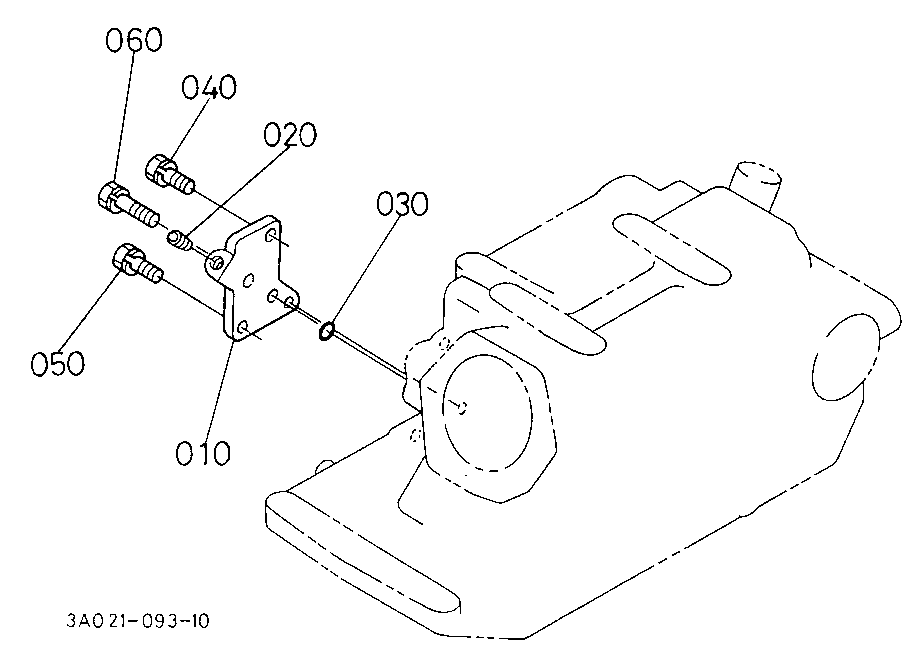 Auxiliary Control Valve Cover [A]