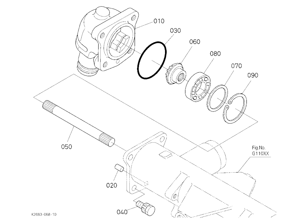 Bevel Gear Rh