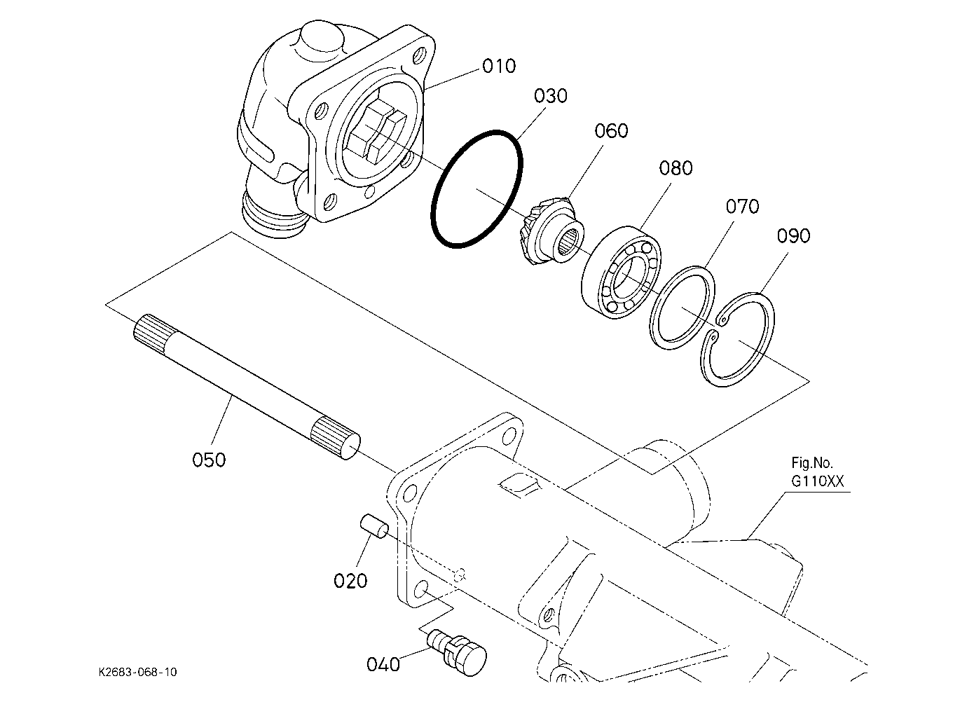 Bevel Gear Rh